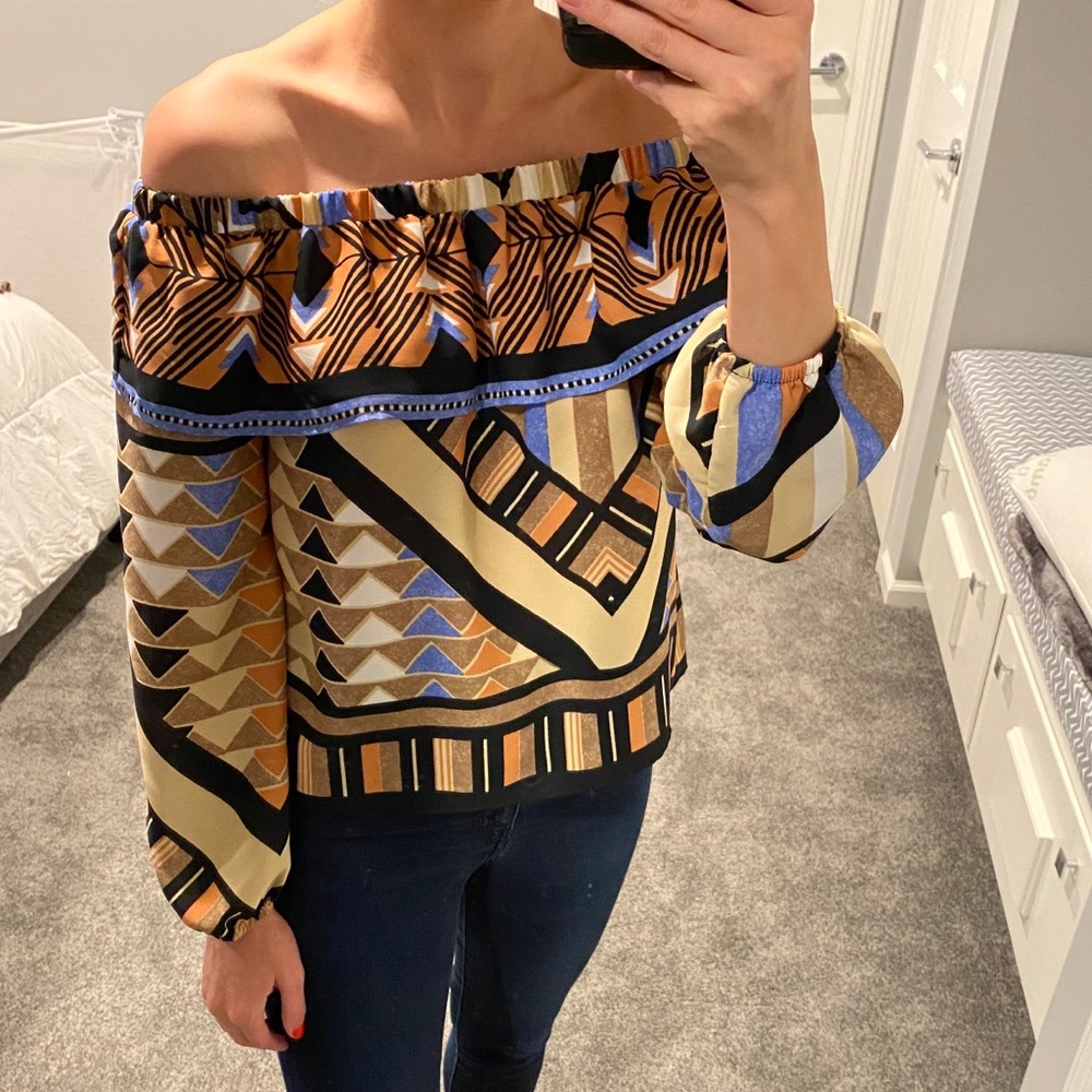 H&M Off the Shoulder Top